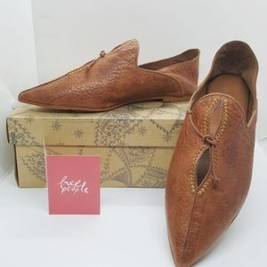 Free People St. Lucia Brown Flats Size 7